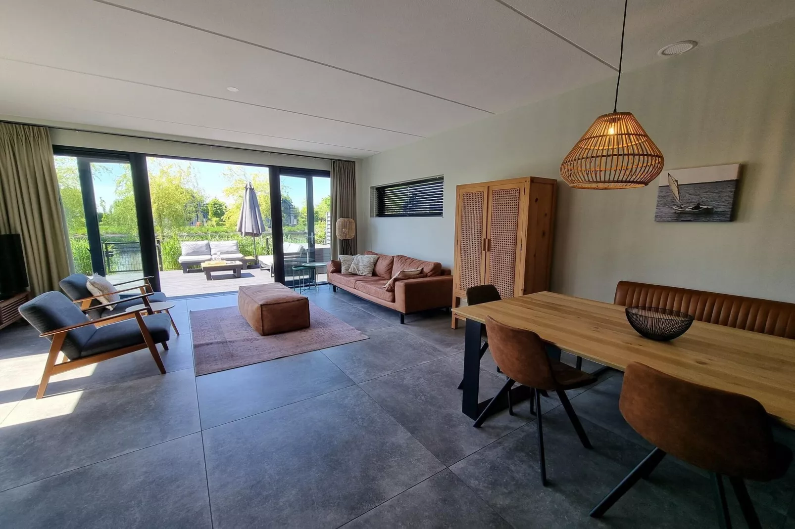 Watervilla Twa - Woonkamer