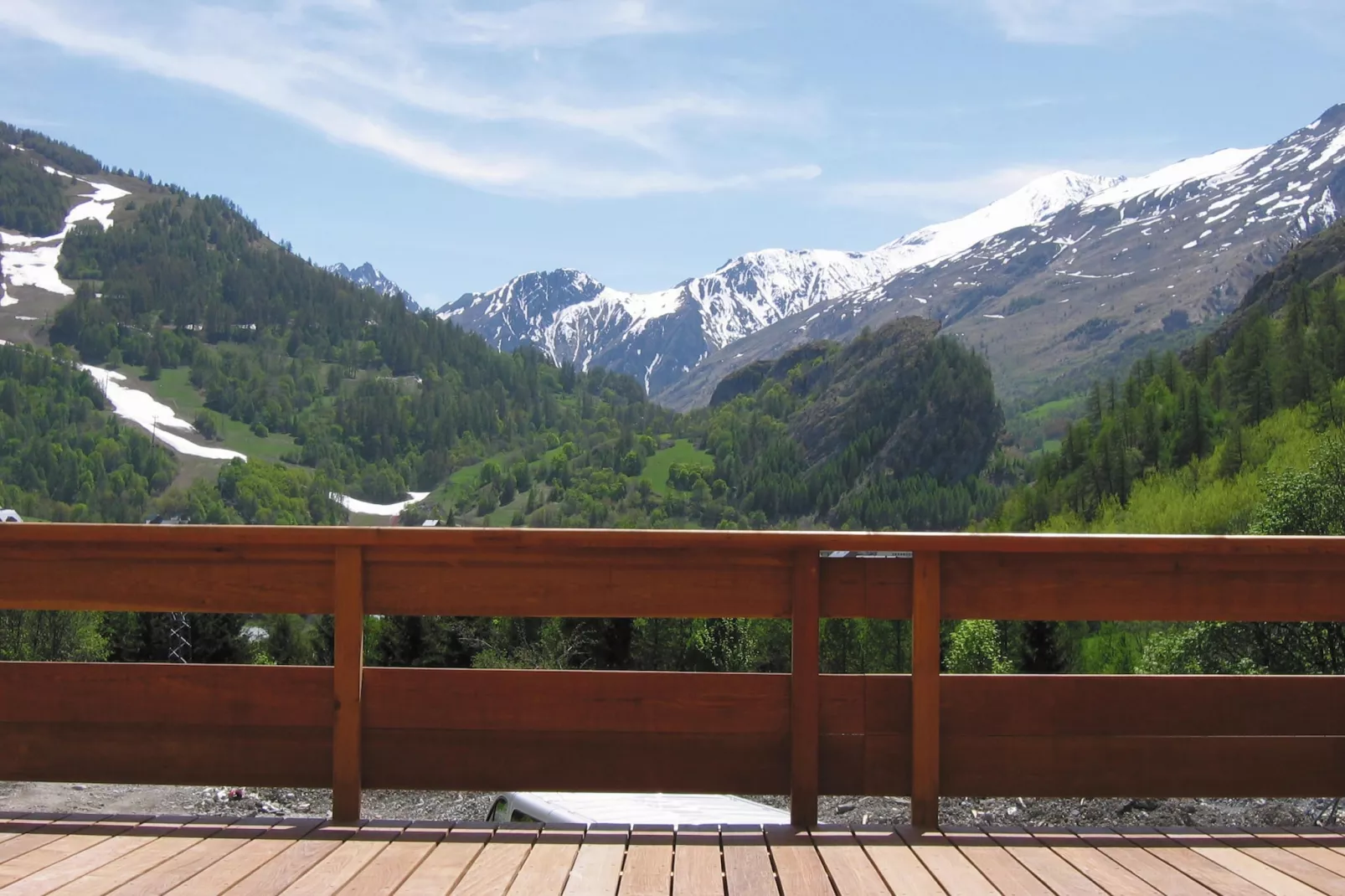 Residence Le Hameau de Valloire 3 - Uitzicht zomer