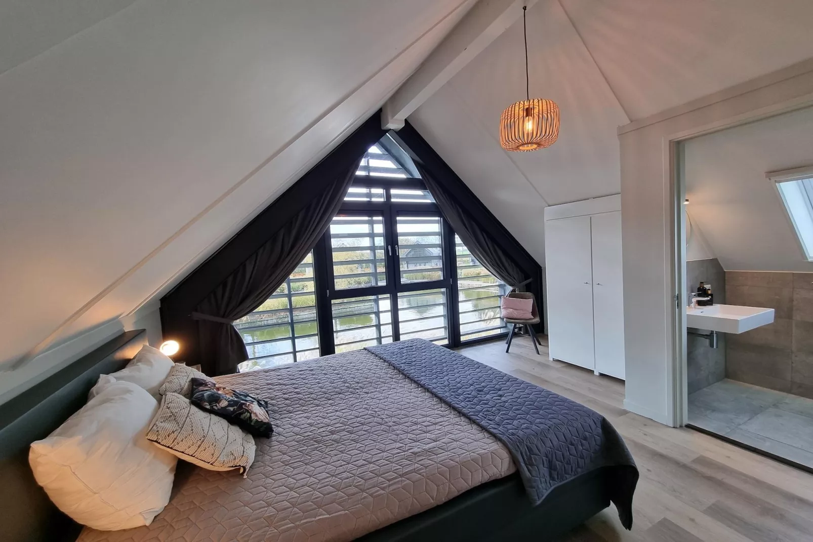 Watervilla Twa - Slaapkamer