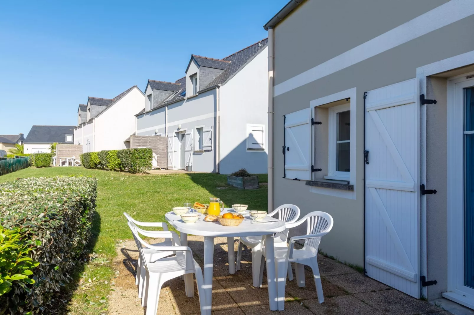 Residence les Terrasses de Pentrez 2 - Tuinen zomer