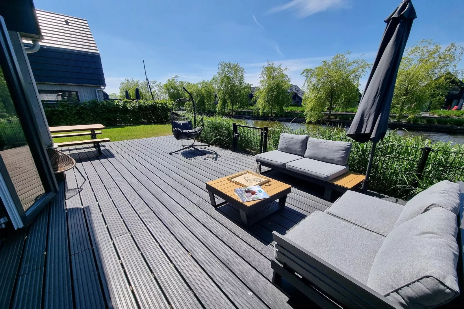 Watervilla Twa - Terrasbalkon