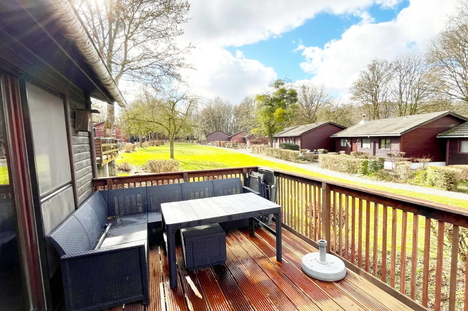 Chalet du temps suspendu - Terrasbalkon