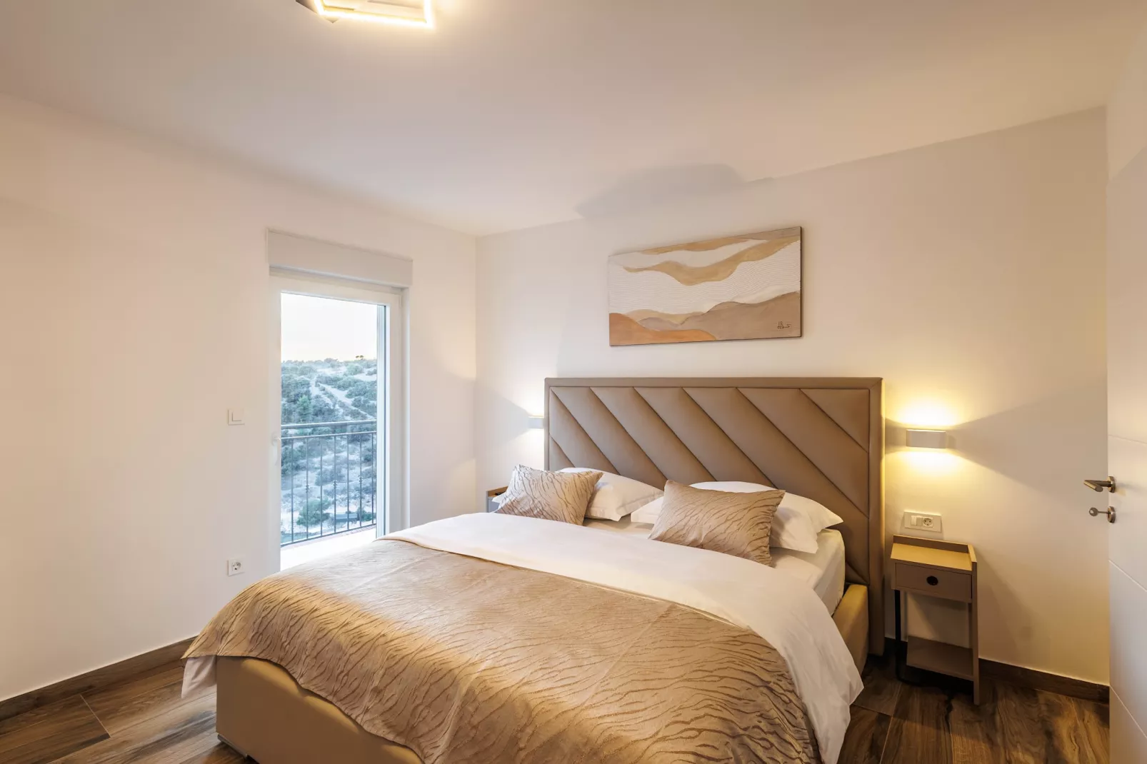 Villa La Fortezza with sea view - Slaapkamer
