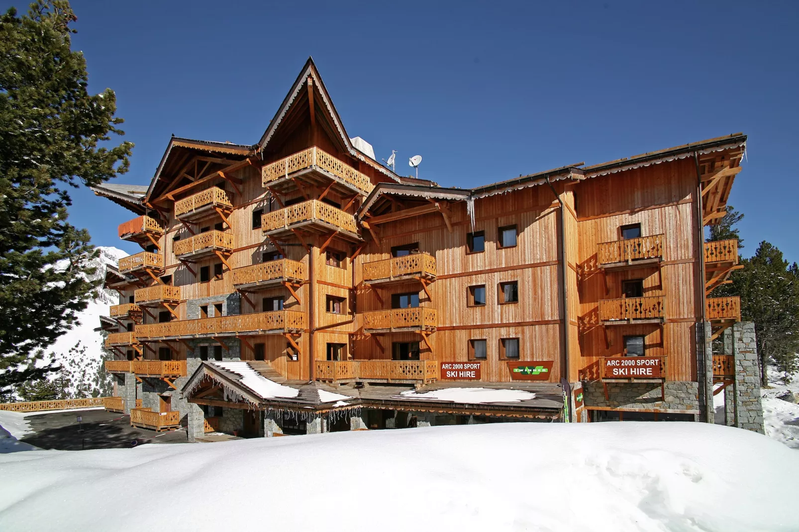 Chalet de L'Ours 4 - Exterieur winter