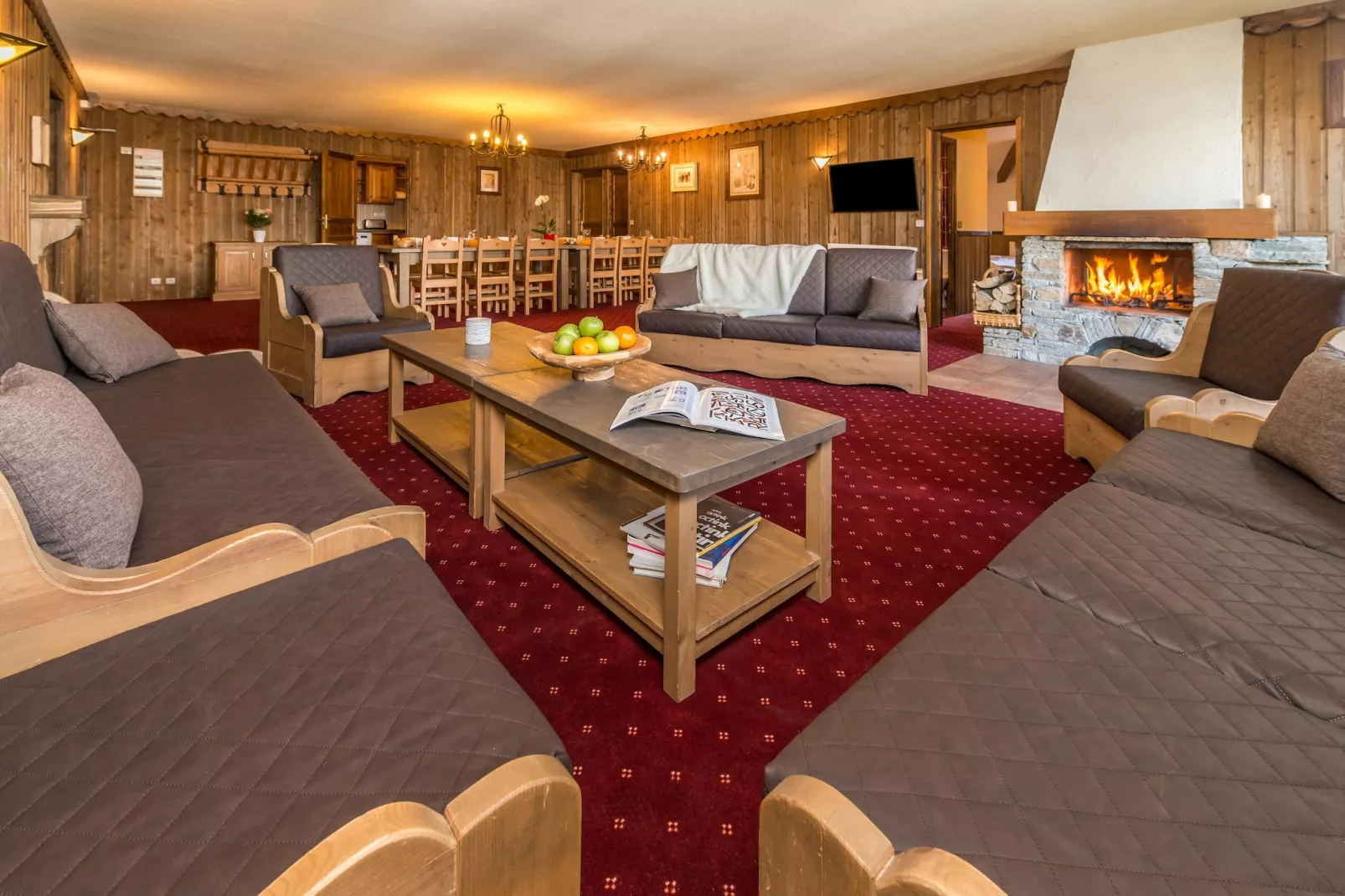 Chalet Altitude Arc 2000 2 - Woonkamer