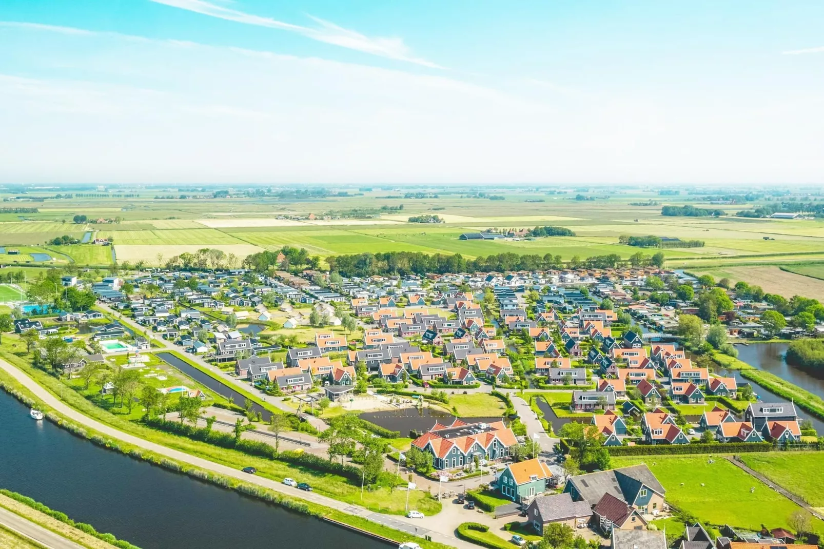 De Edammer  4 personen - Uitzicht zomer