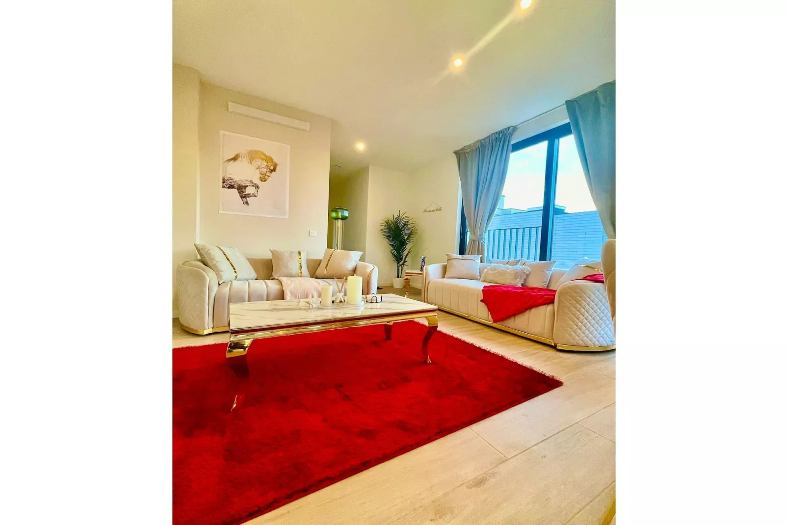 One Lux Stay Near Antwerp Central - 2 Bedroom 15 Bathroom - Woonkamer