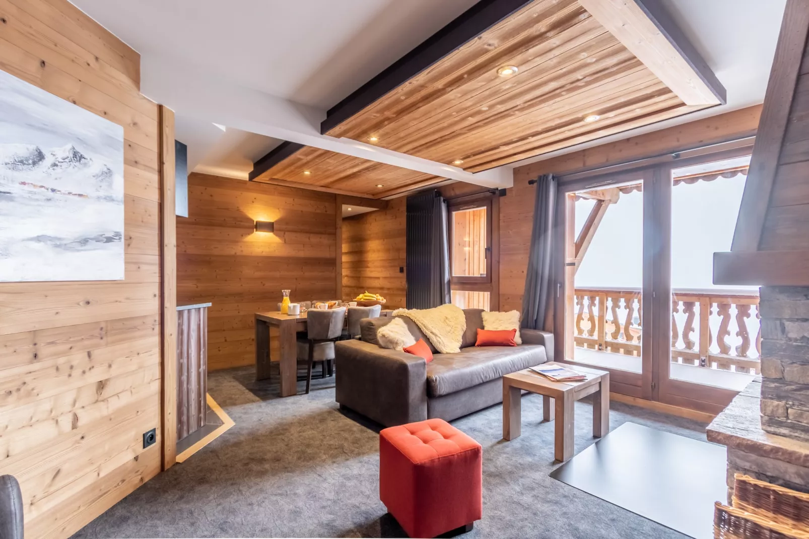 Chalet Altitude Val Thorens 3 - Woonkamer
