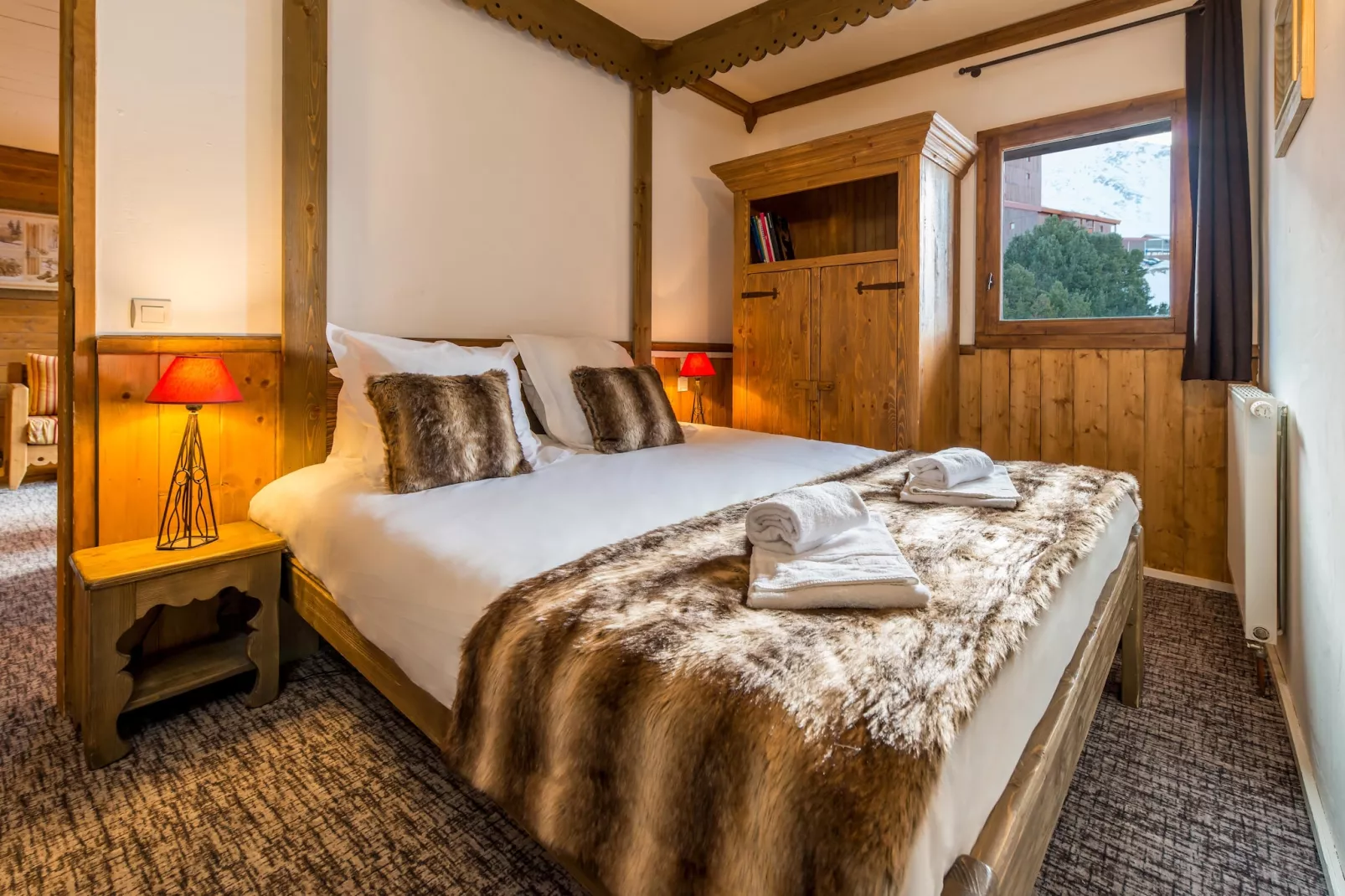 Chalet de L'Ours 4 - Slaapkamer