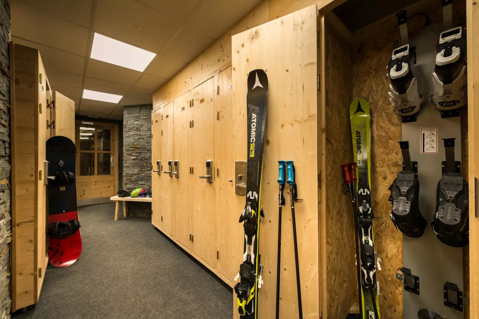 Chalet Altitude Val Thorens 7 - Parkfaciliteiten