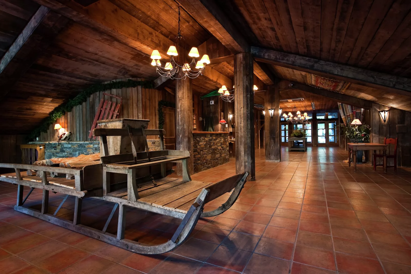Chalet Altitude Arc 2000 5 - Hal-ontvangst