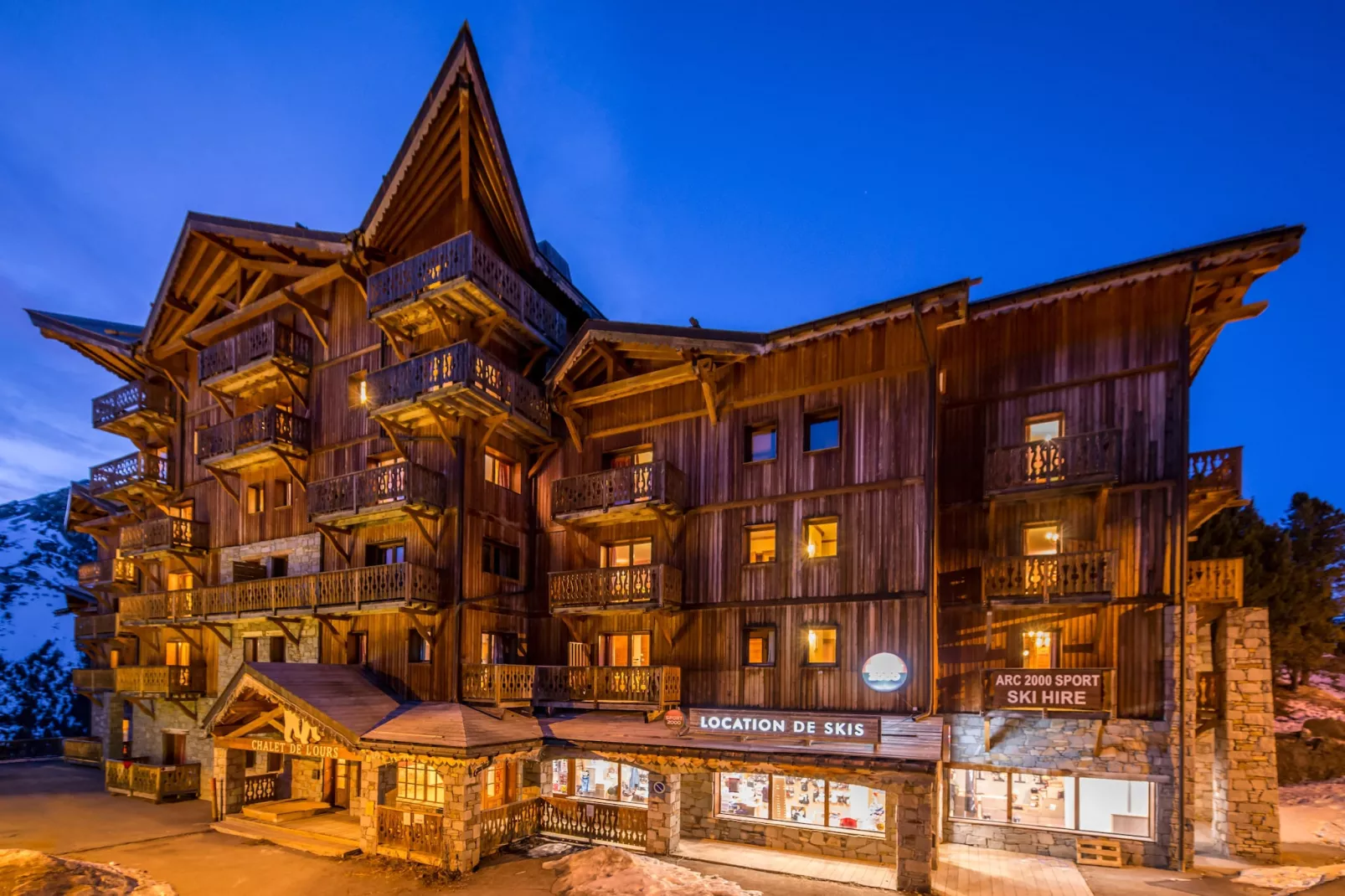 Chalet de L'Ours 3 - Exterieur winter