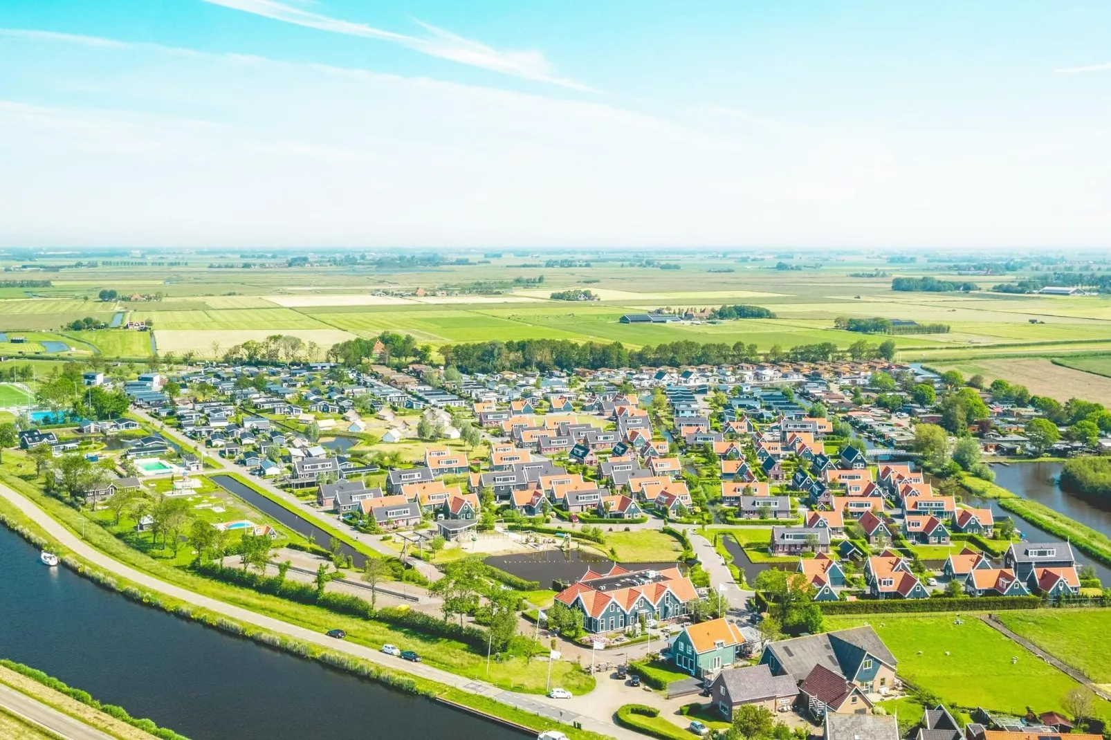 Markerkade  6 personen - Uitzicht zomer