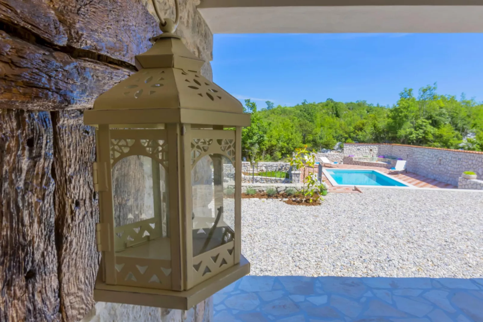 Rustic Villa Fragola with heated pool - Zwembad