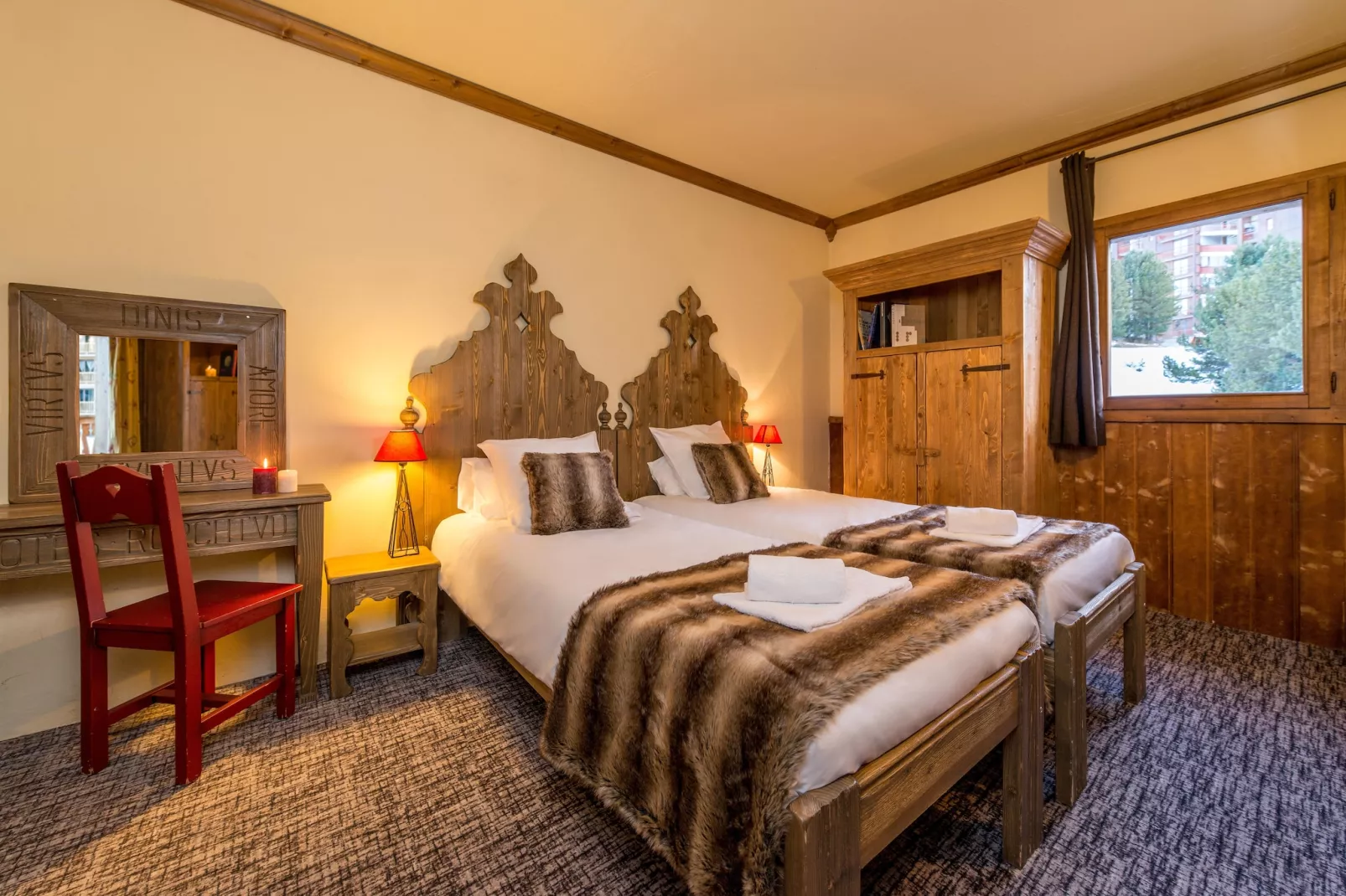 Chalet de L'Ours 1 - Slaapkamer