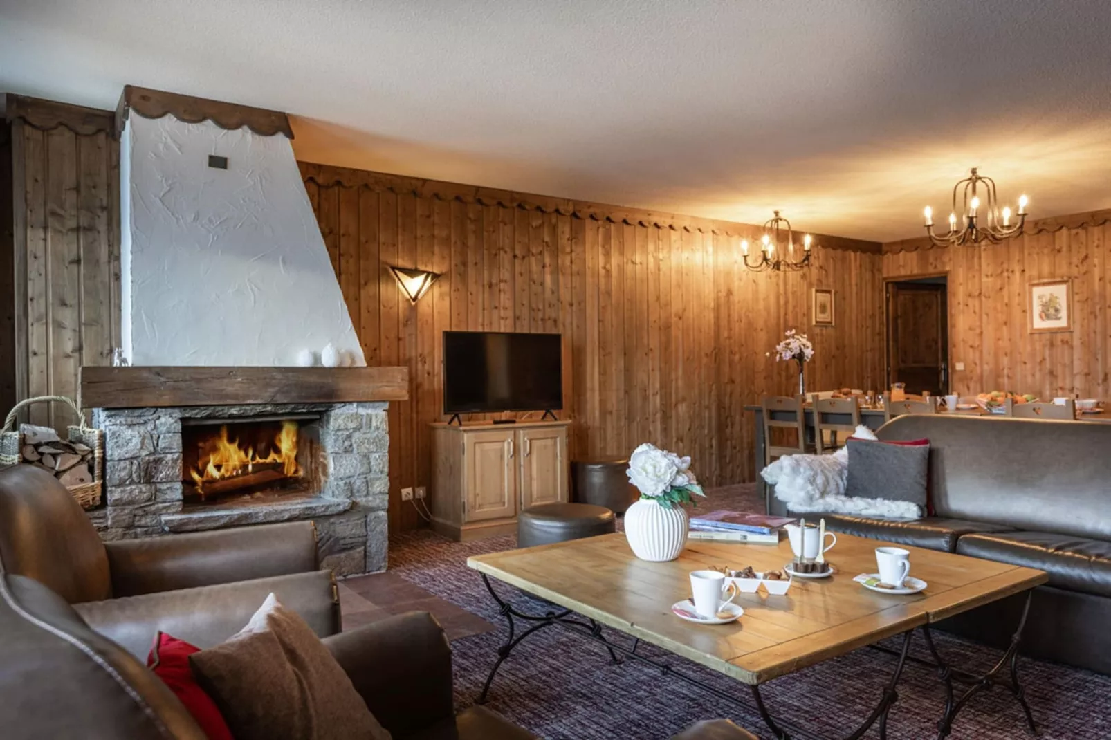 Chalet Altitude Arc 2000 5 - Woonkamer