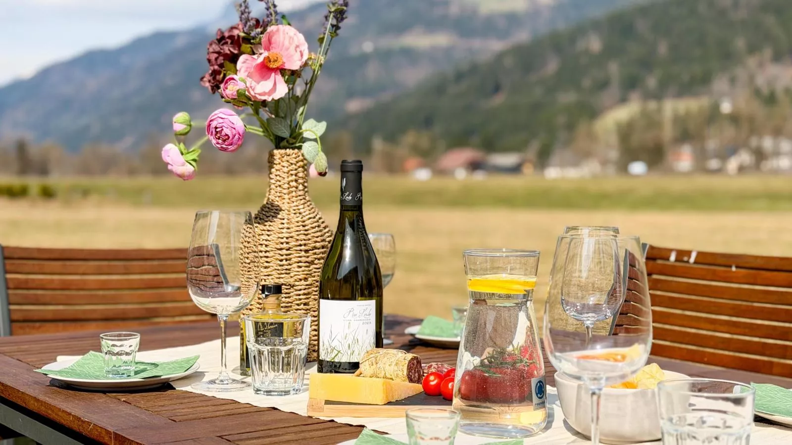 Rattendorf 23A - Uitzicht zomer