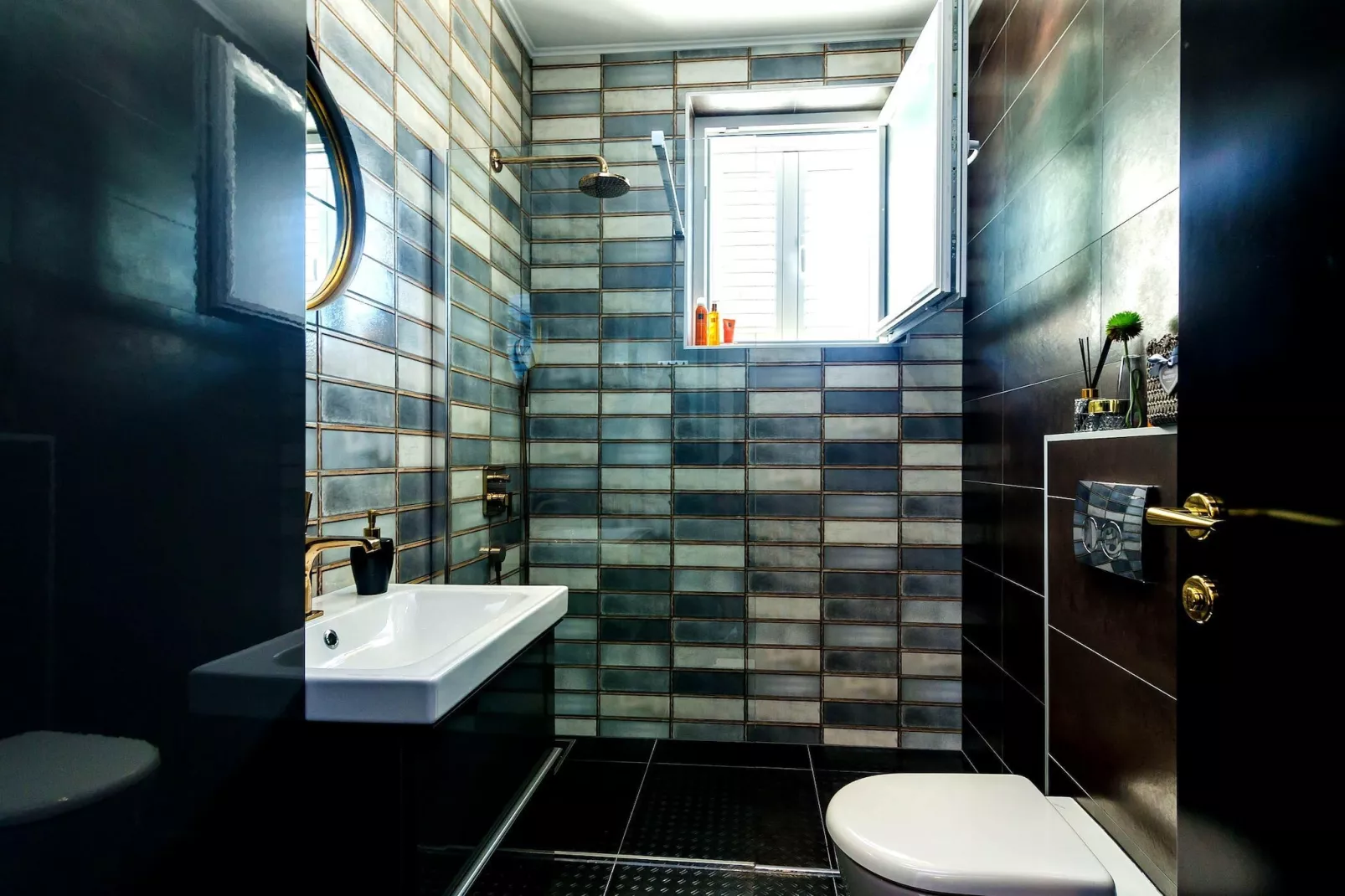 Villa Rustic stone - Badkamer