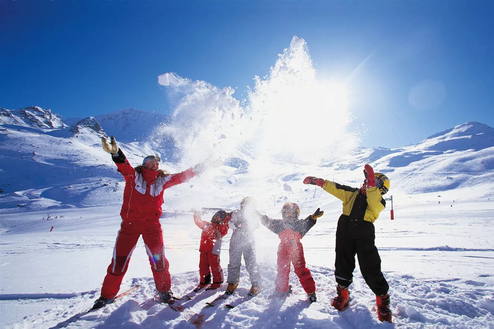 Chalet Altitude Val 2400 7 - Gebied winter 1km