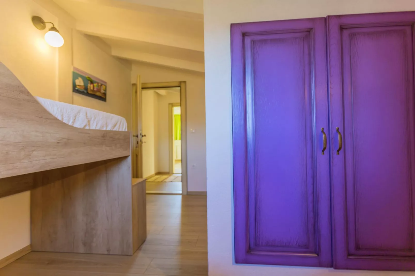 Rustic Villa Fragola with heated pool - Slaapkamer