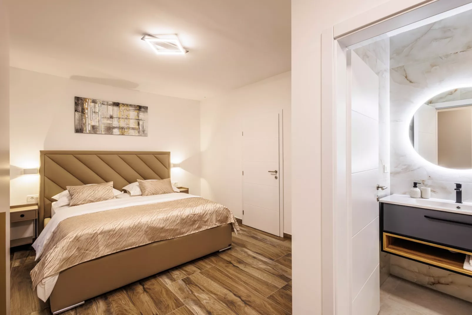 Villa La Fortezza with sea view - Slaapkamer