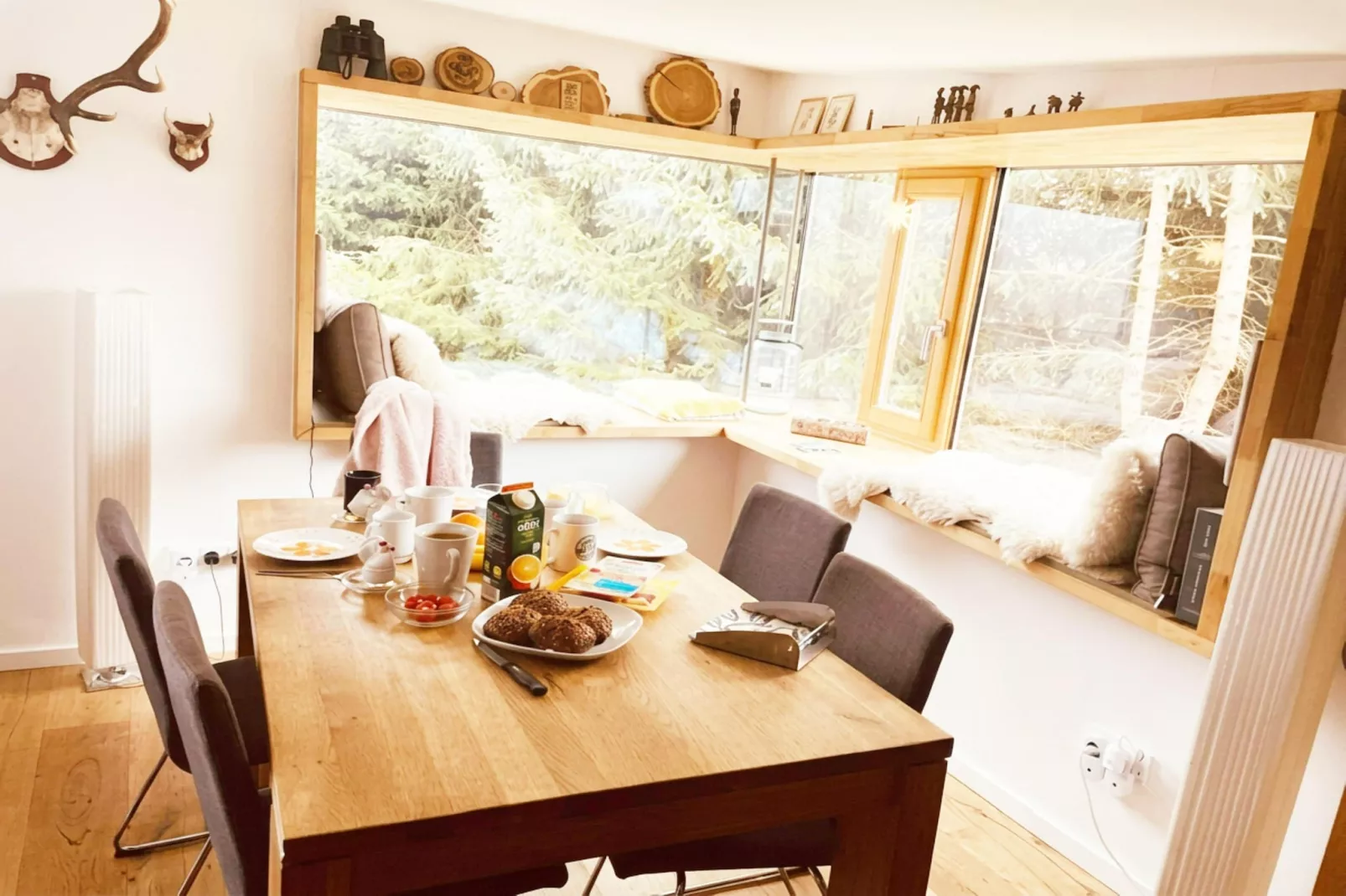 Modernes FERIENHAUS ALLRODE mit Wellness - Eetkamer