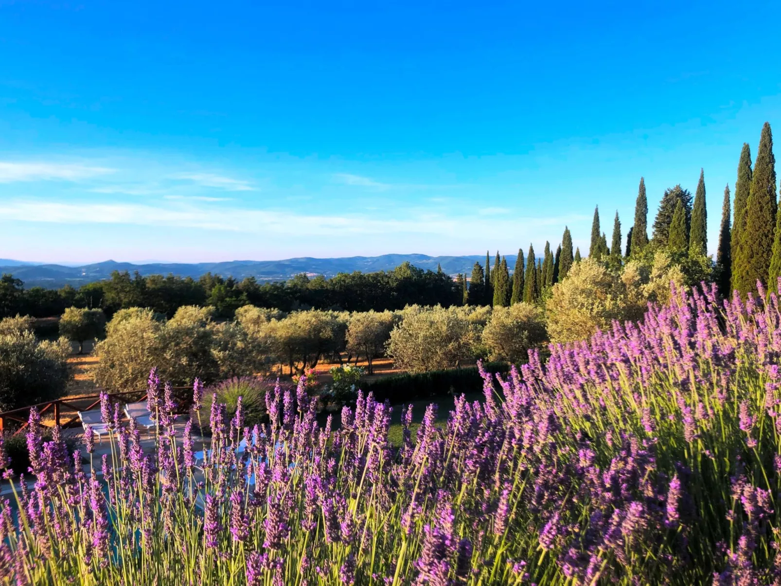 Für sieben Personen mit tollem Blick auf die Hügel des Chianti - Buiten