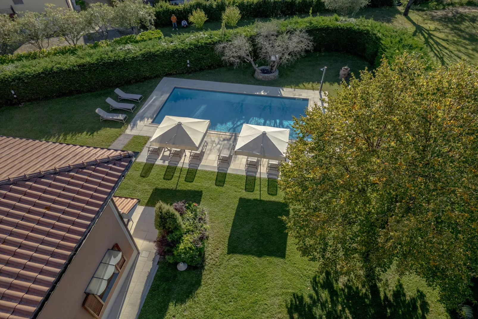 Villa a Loro Ciuffenna - Zwembad