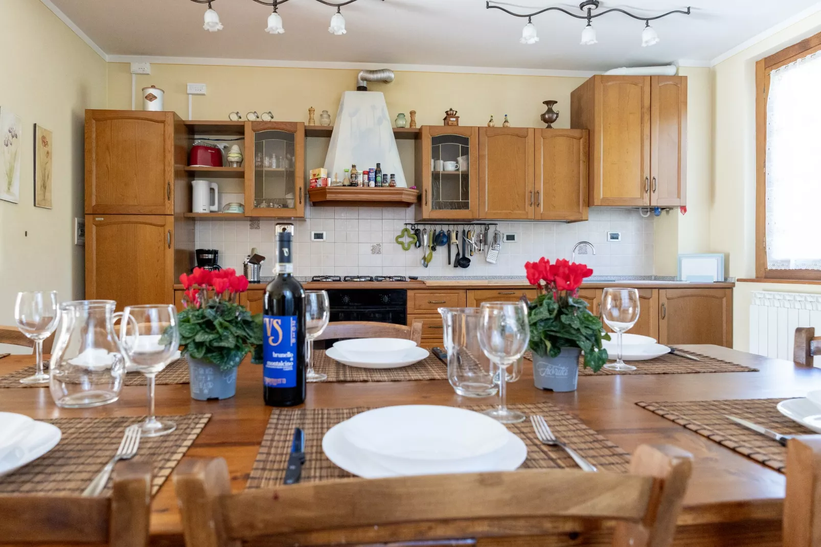 Villa a Loro Ciuffenna - Keuken