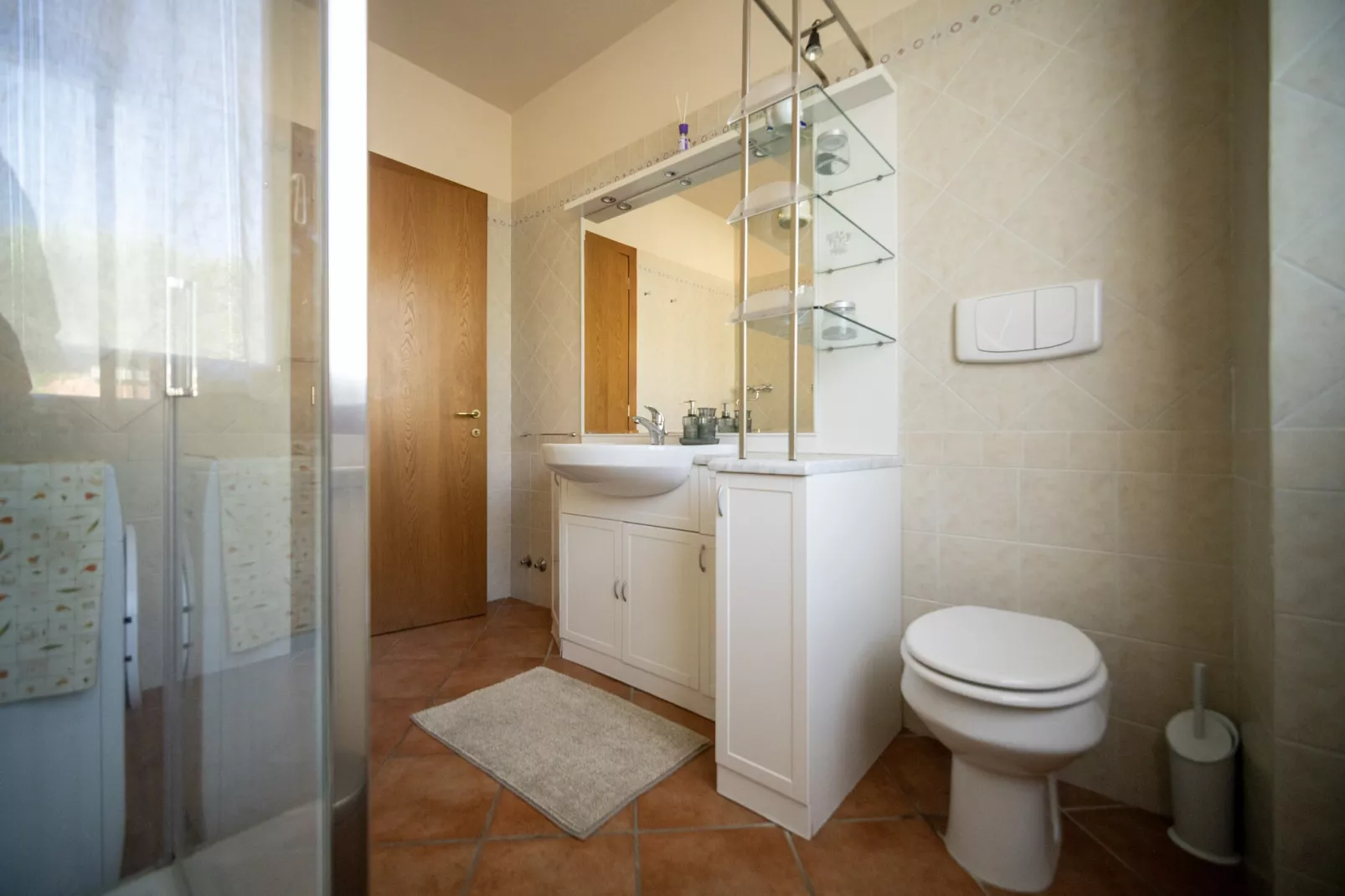 Villa a Loro Ciuffenna - Badkamer