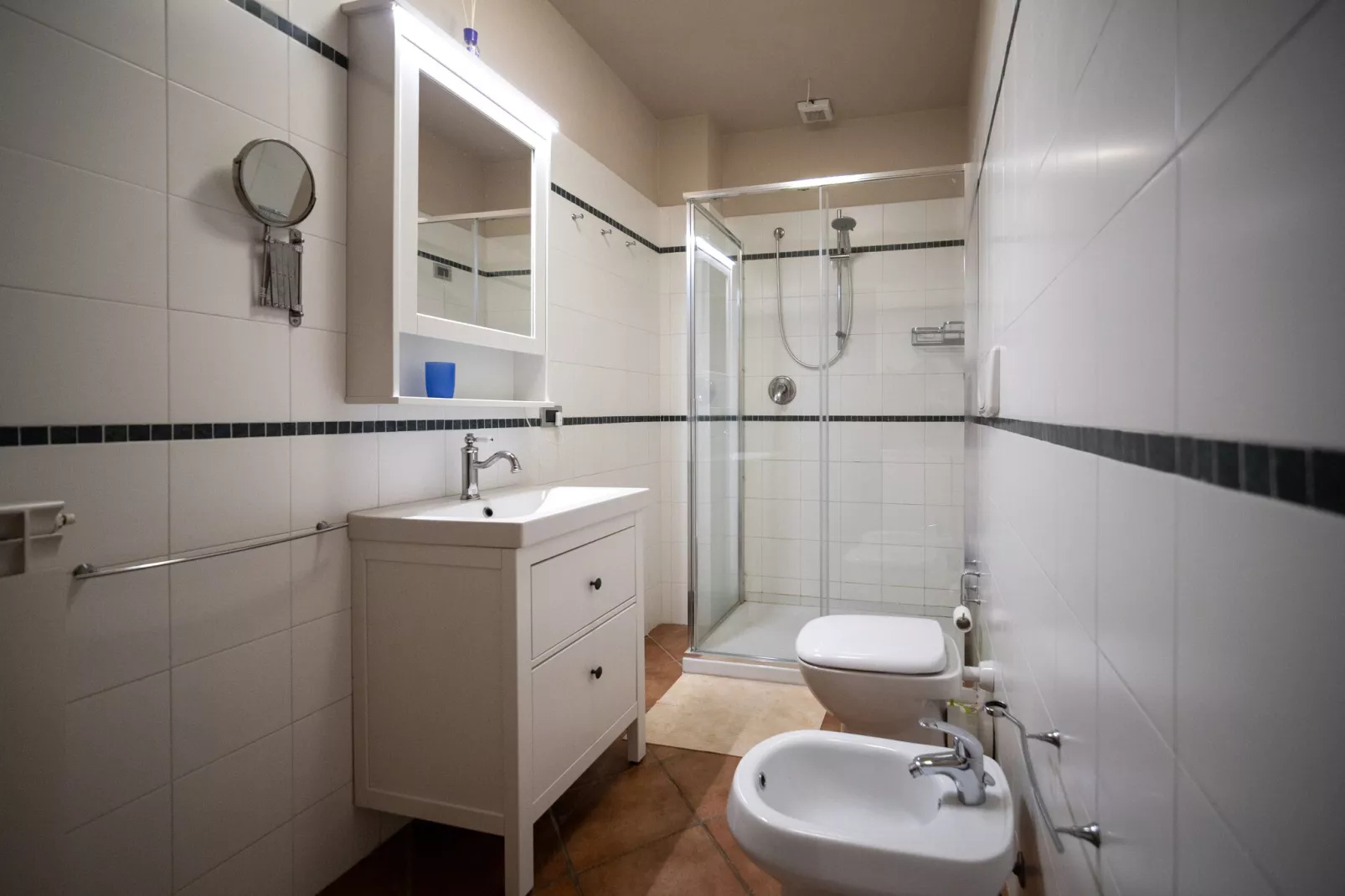 Villa a Loro Ciuffenna - Badkamer