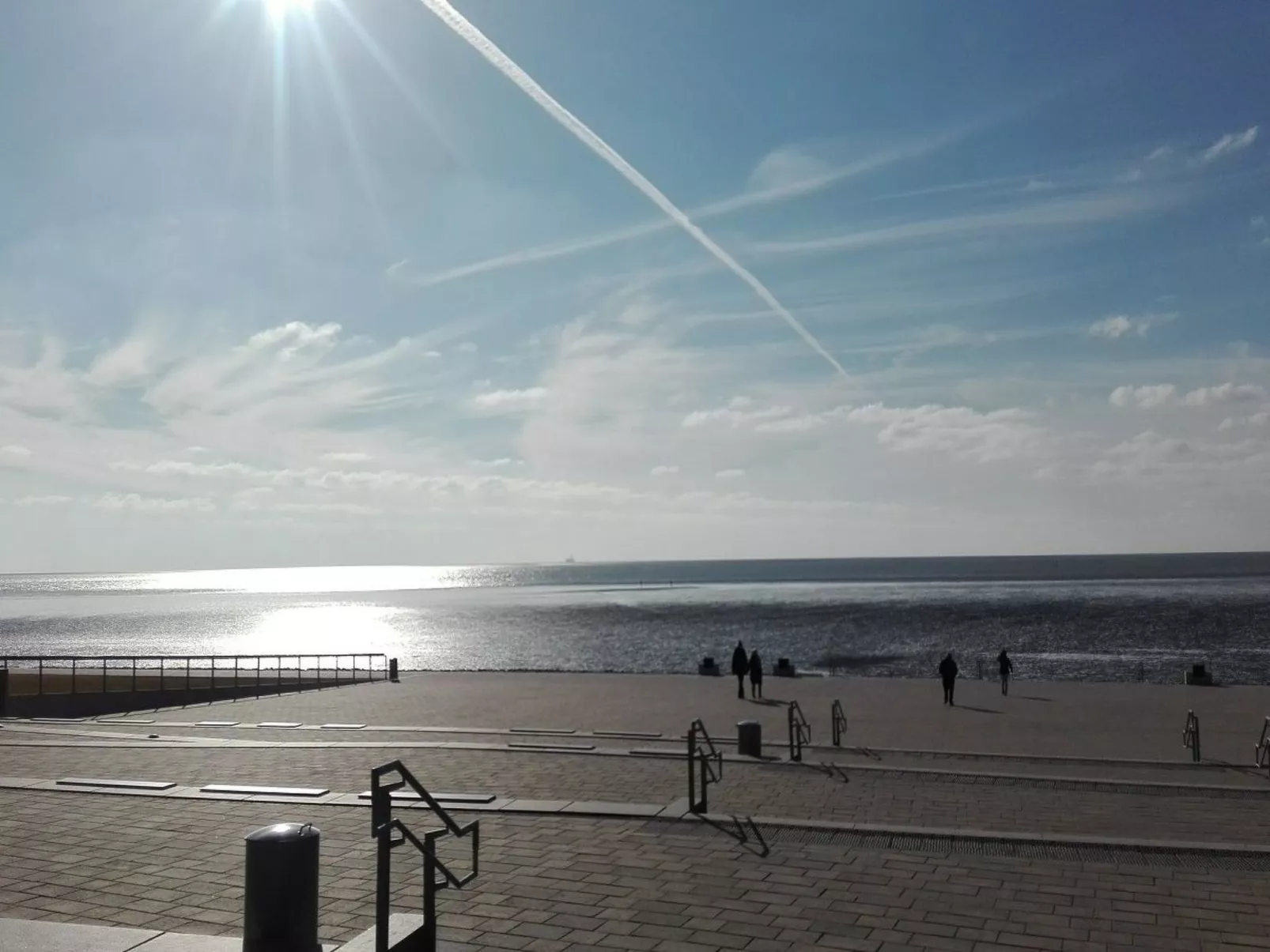 Haus Meeresbrise Wohn.Nr. 8 mit Balkon - Buiten