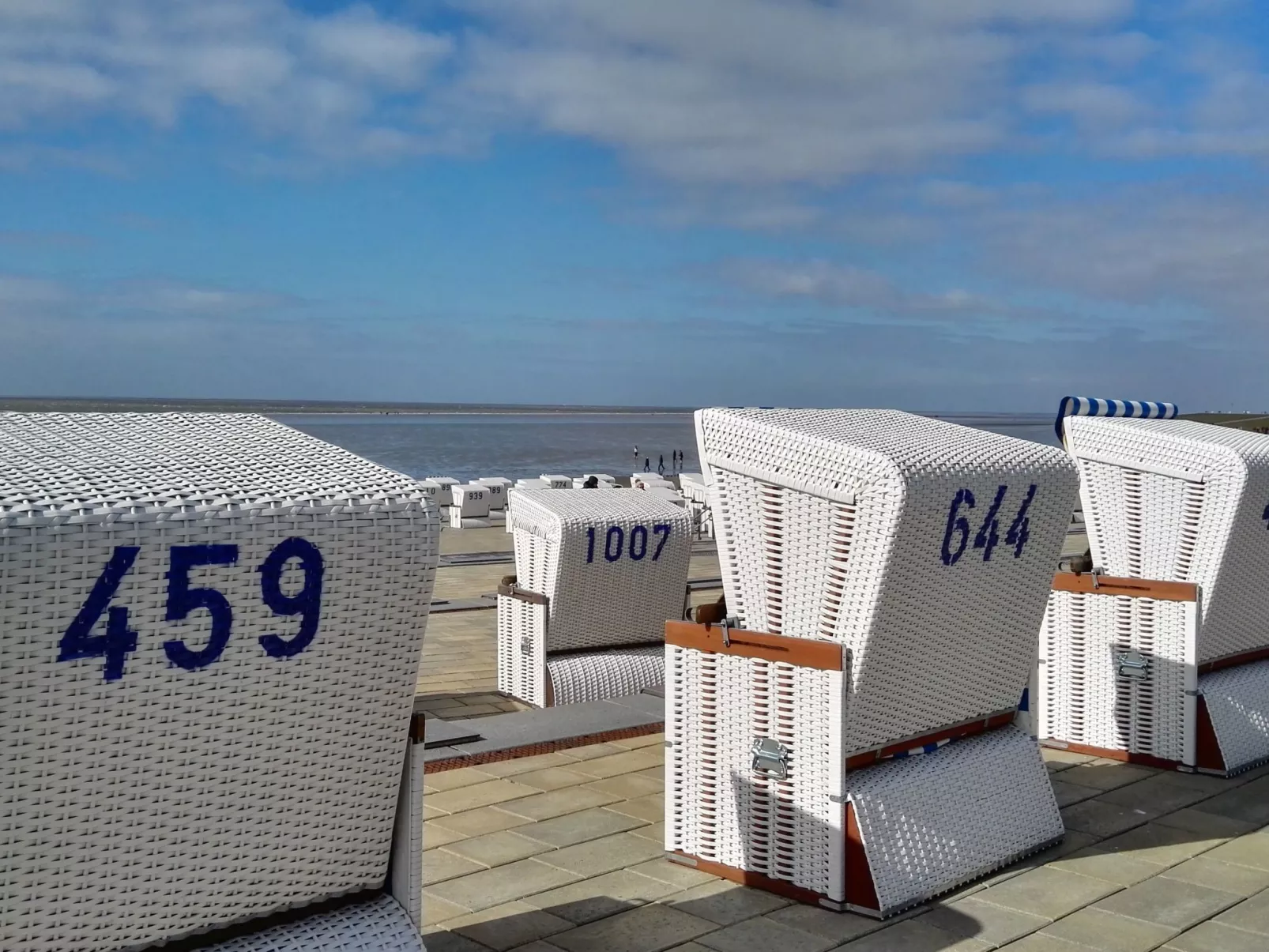 Haus Meeresbrise Wohn.Nr. 7 mit Balkon - Buiten