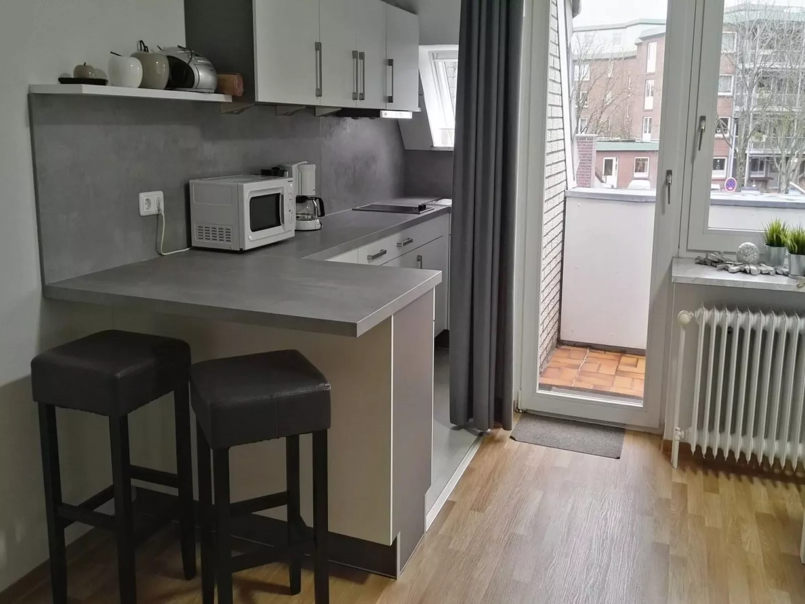 Haus Meeresbrise Wohn.Nr. 8 mit Balkon - Binnen