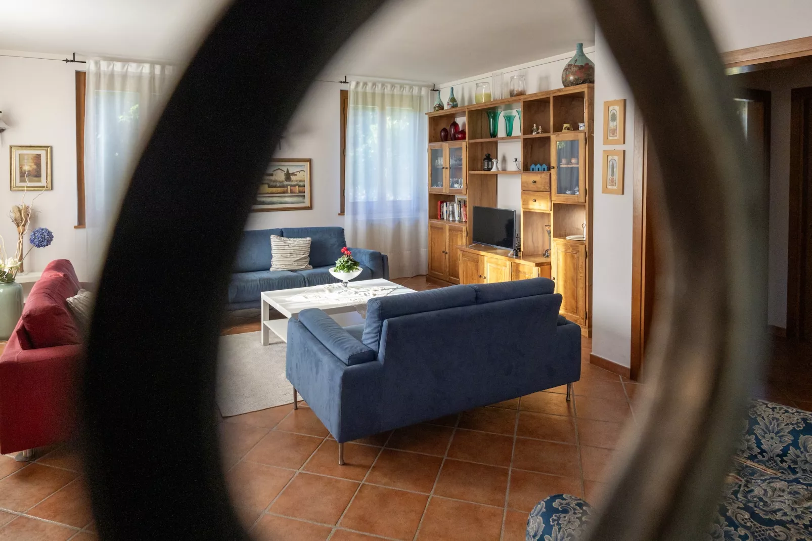 Otto a Loro Ciuffenna - Woonkamer