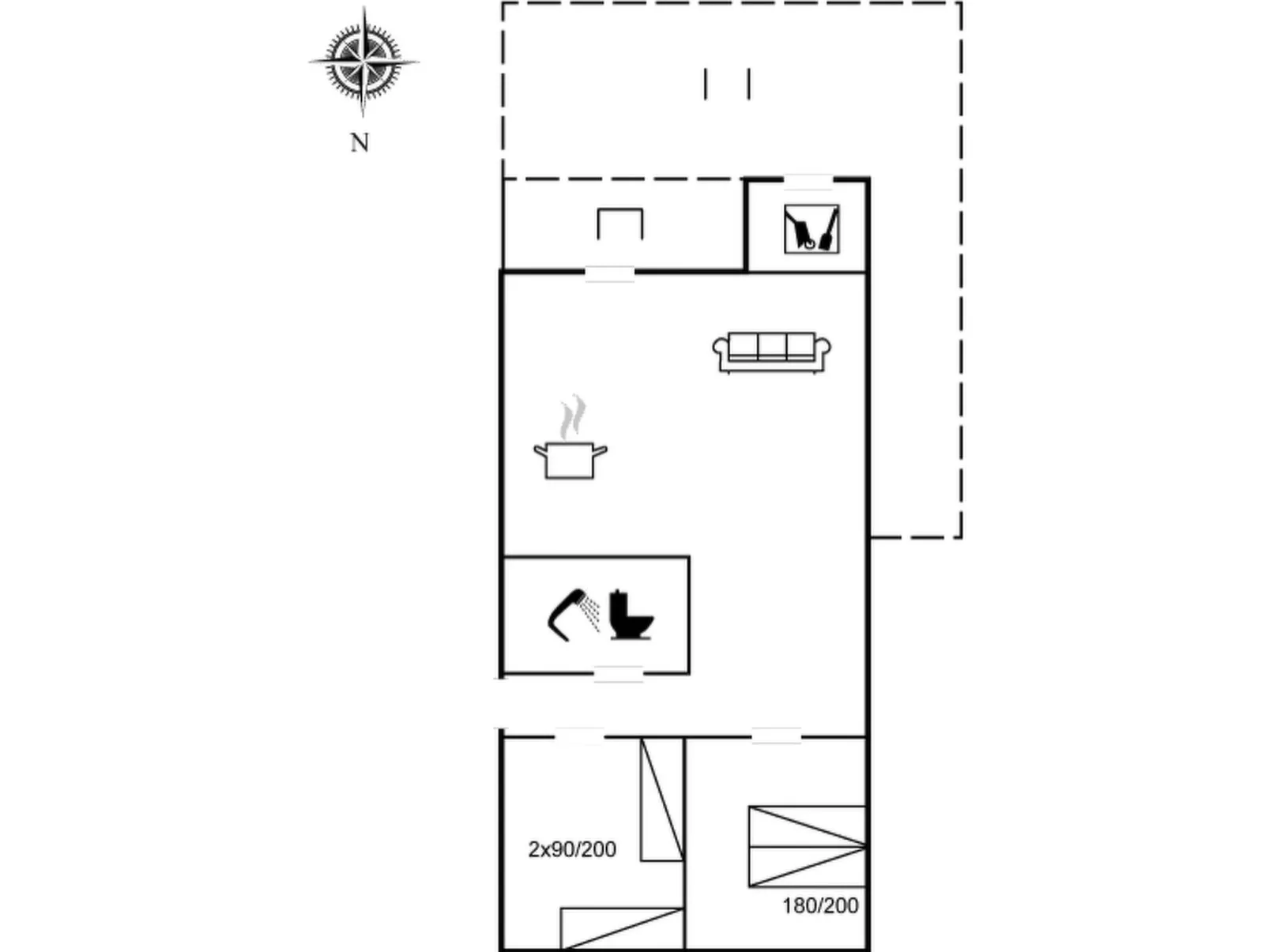 "Fabiola" - 200m from the sea - Binnen