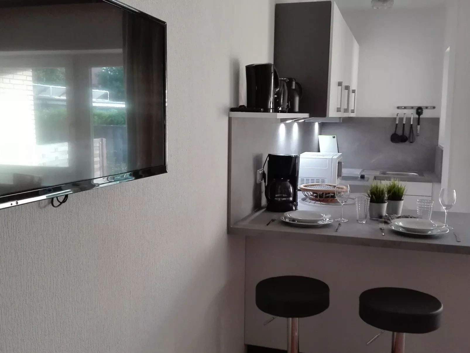 Haus Meeresbrise Wohn. Nr. 3 mit Balkon - Binnen