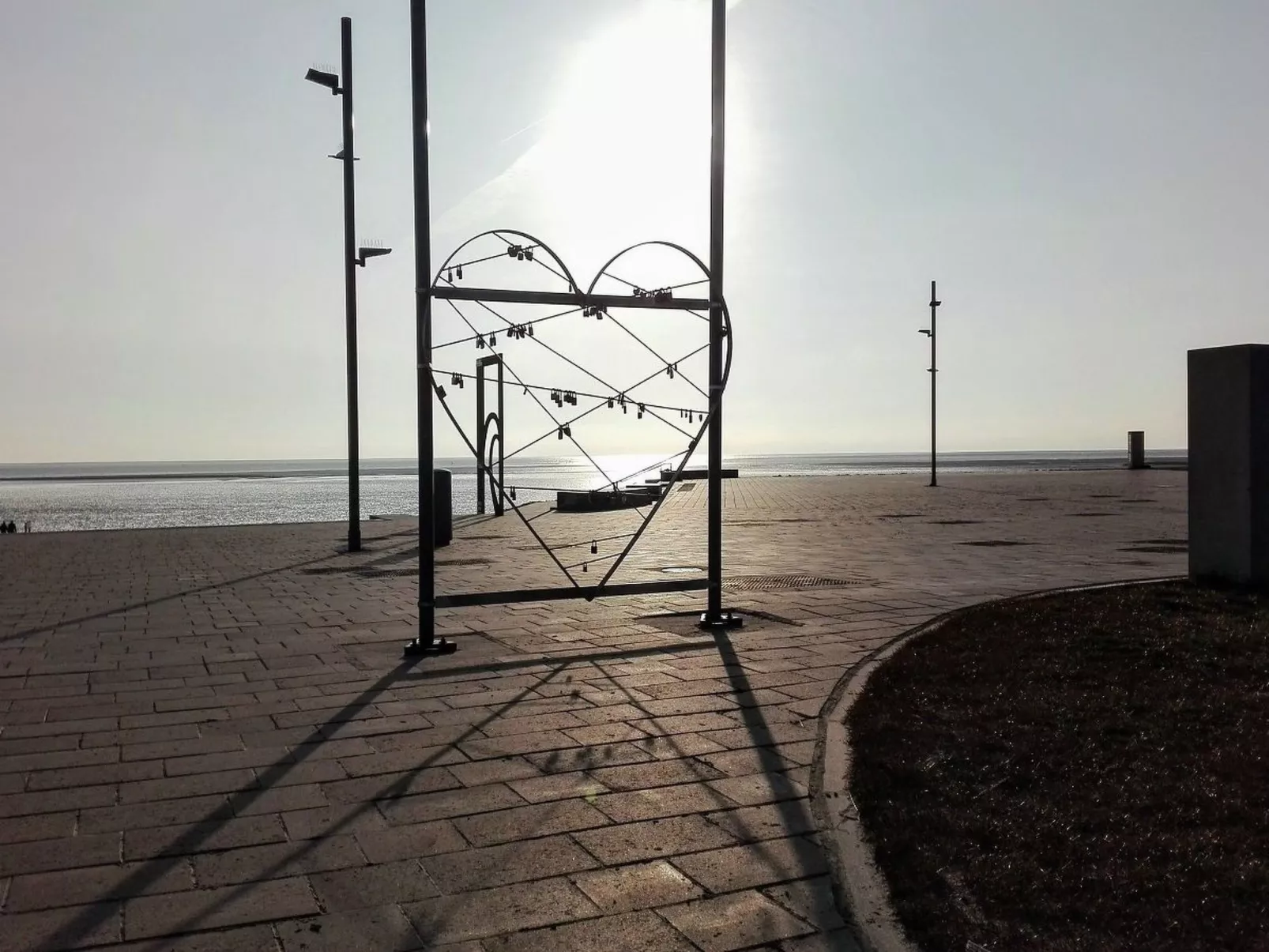 Haus Meeresbrise Wohn. Nr. 3 mit Balkon - Buiten