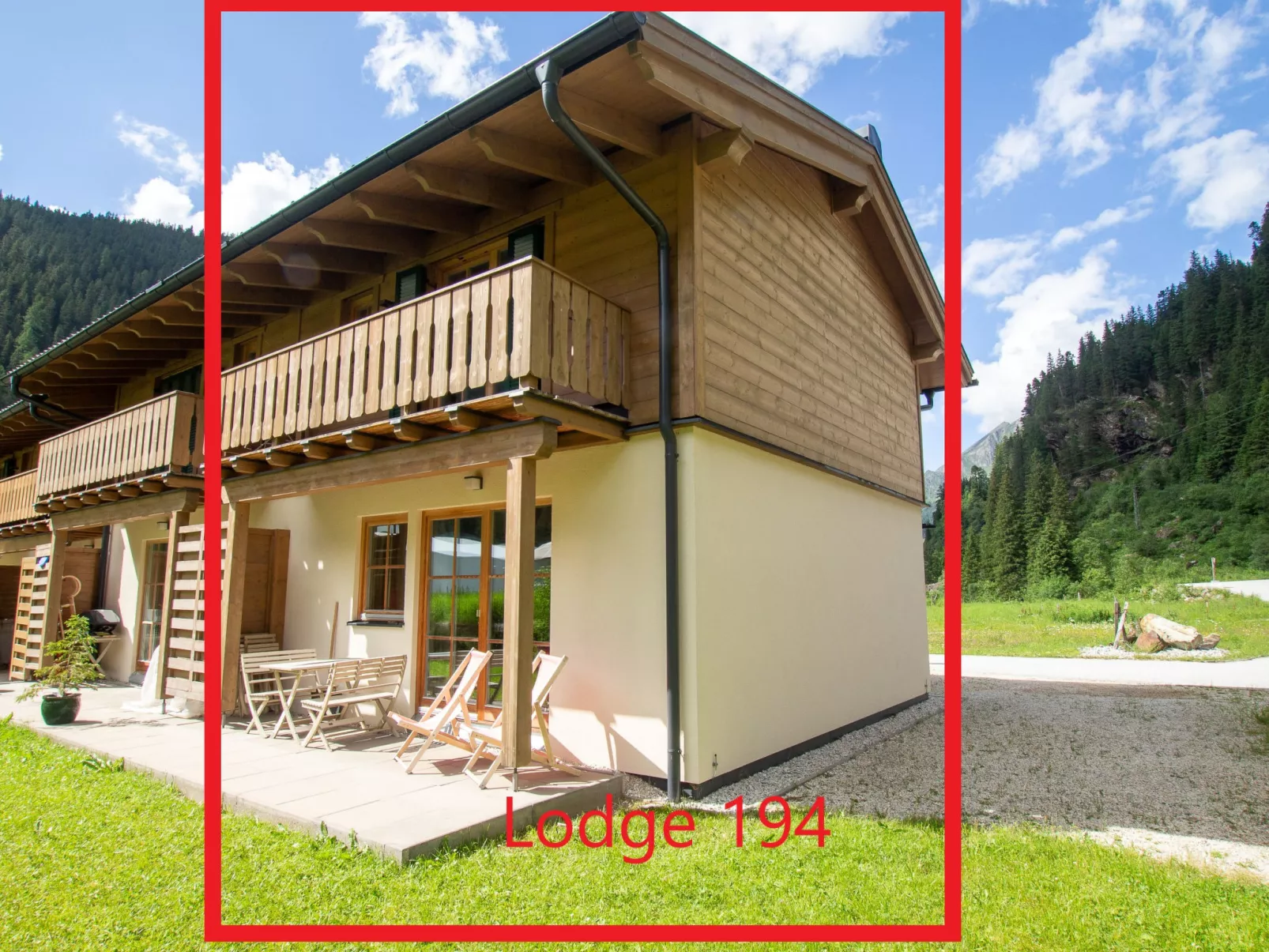 Lodge Enzian 194 im Tauerndorf Enzingerboden - Buiten