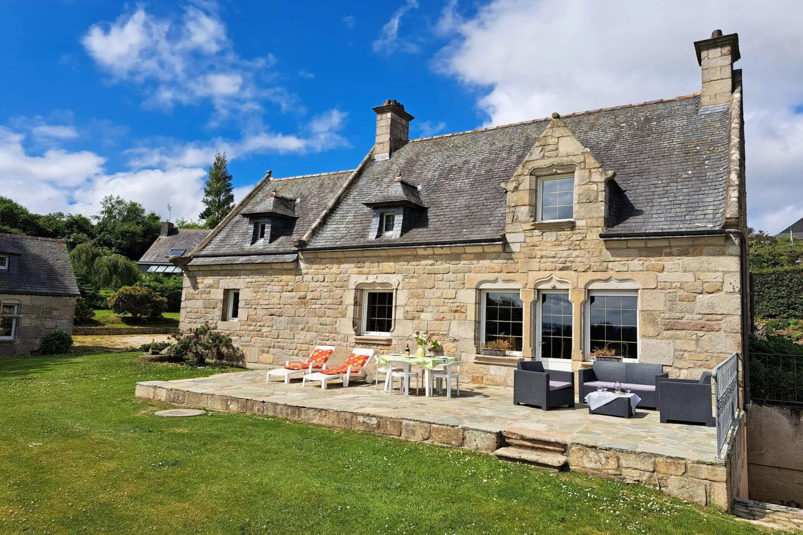 Granitsteinhaus in St Pol-de-Léon