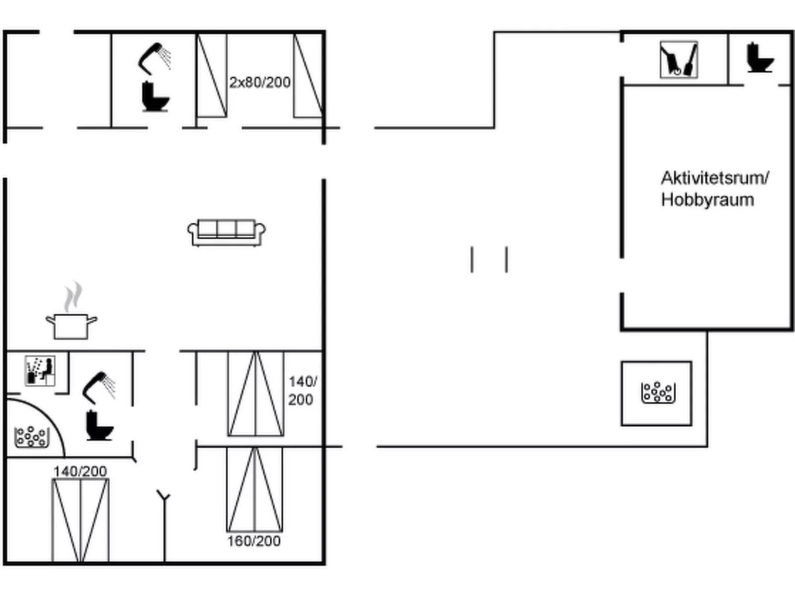 "Tatiane" - 1.5km from the sea