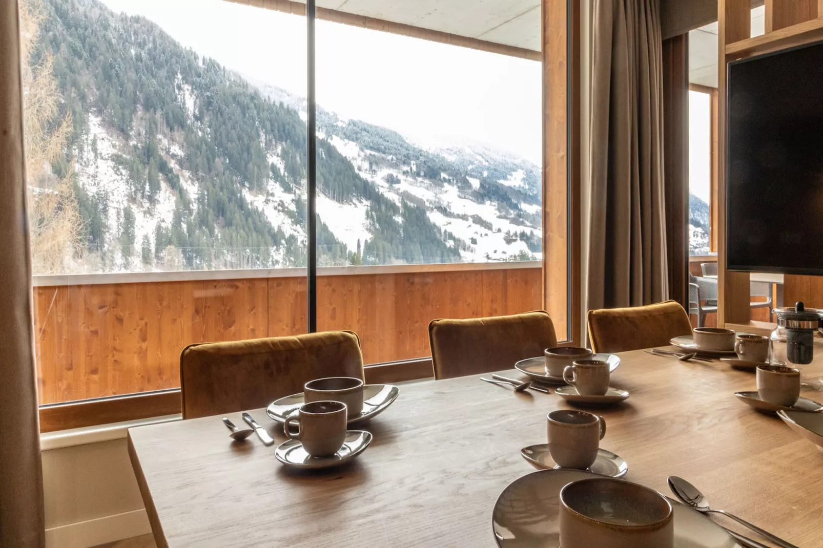 Resort Silvretta 11 - Woonkamer