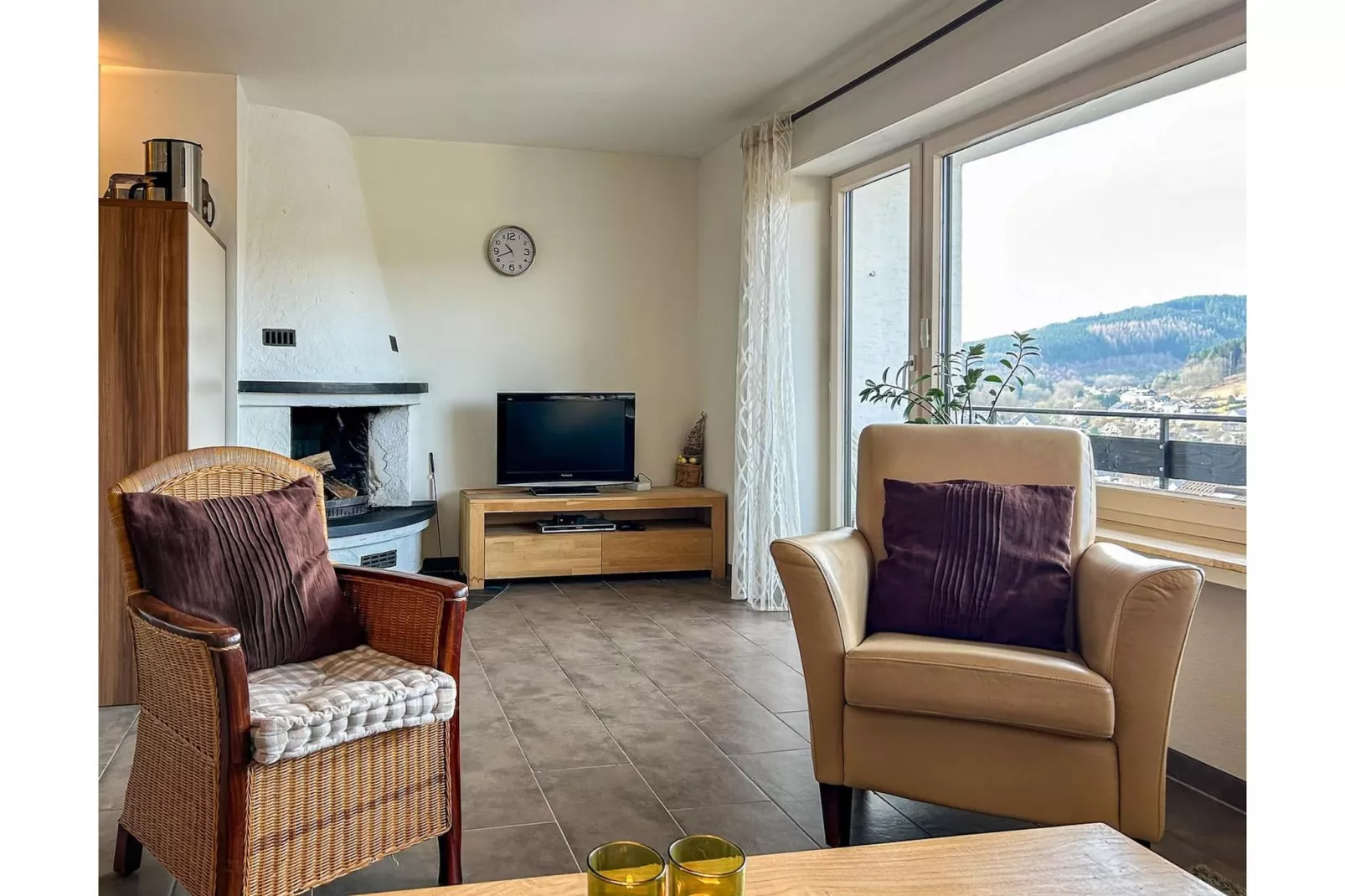 Appartment Schöne Aussicht - Woonkamer