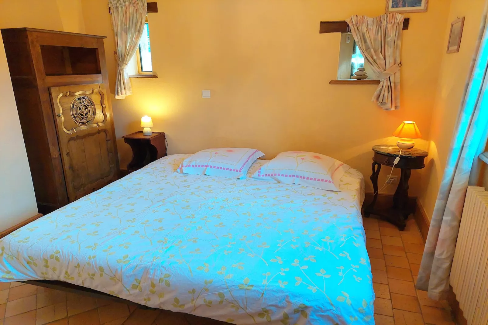 Granitsteinhaus in St Pol-de-Léon - Slaapkamer