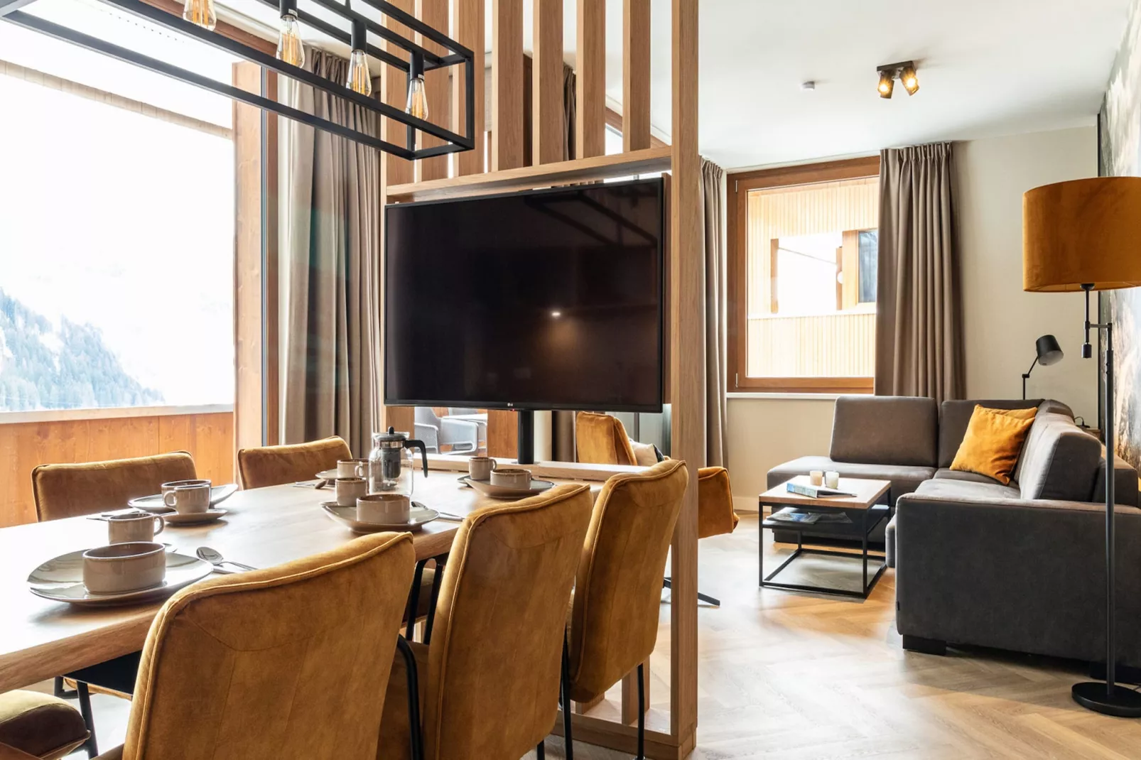 Resort Silvretta 11 - Woonkamer