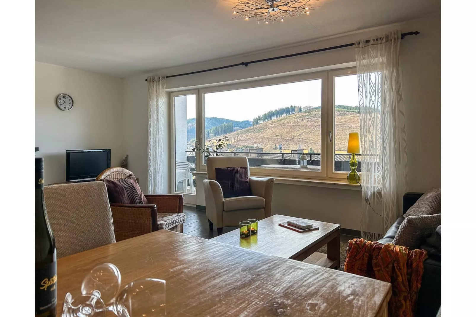 Appartment Schöne Aussicht - Woonkamer