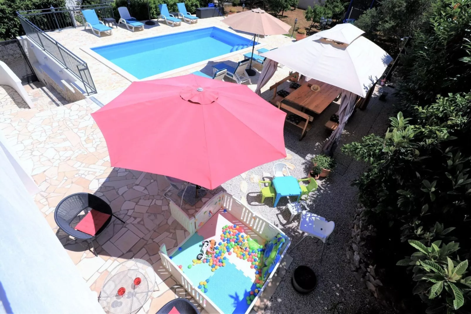 Villa Mendula - Zwembad