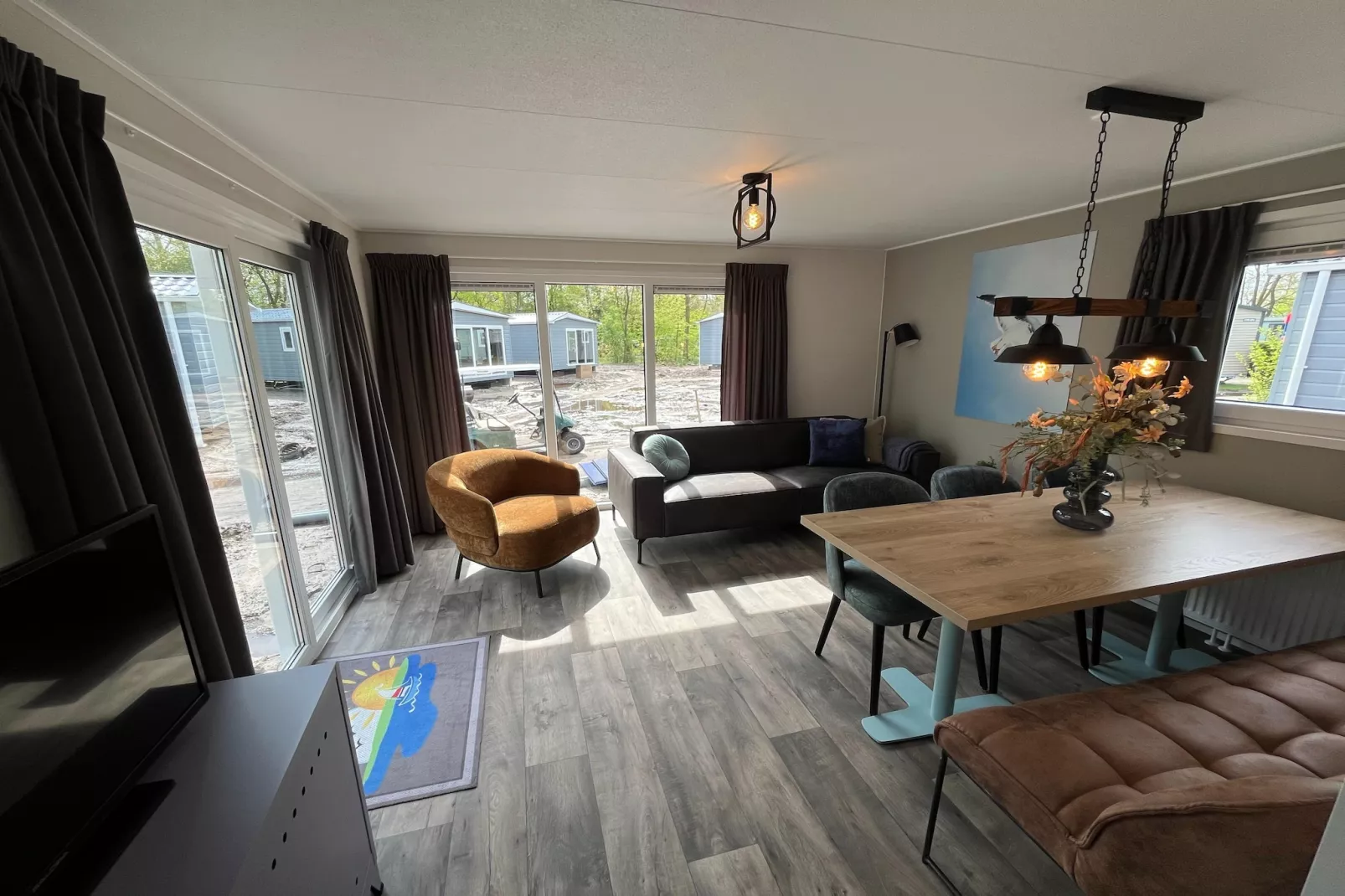 Vakantiepark Bergumermeer 11 - Woonkamer