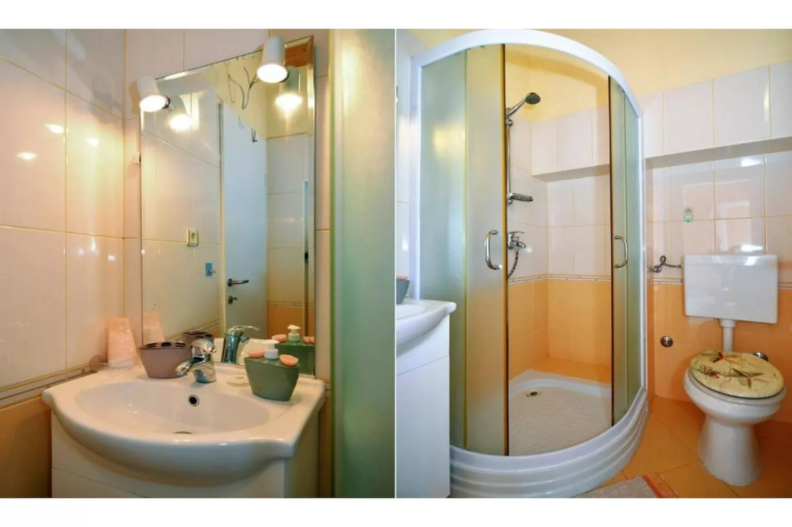 Apartments Sunce - Yellow A1 - Badkamer