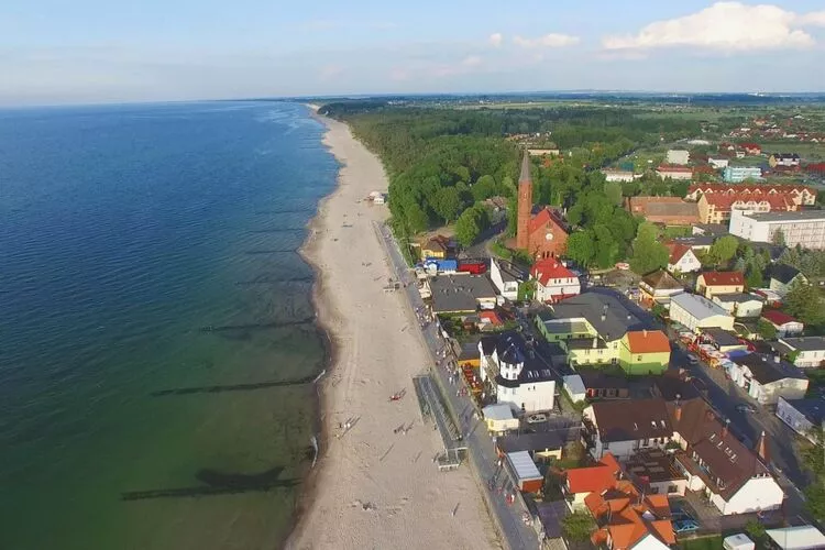 Domki letniskowe dla 6 osób Sarbinowo-Gebieden zomer 1km